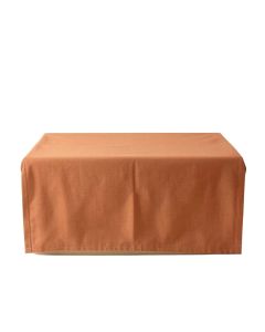 Birch Canyon Flat Bed Sheet - Terracotta