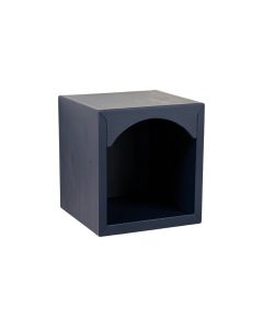 Dawn Crossing Wall-Mounted Cat Perch - Navy (synthetic illustration; no displayed measurements)