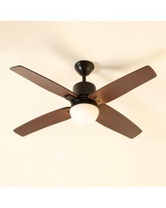 32.9 '' Milne 4 - Blade Caged Ceiling Fan (synthetic illustration; no displayed measurements)