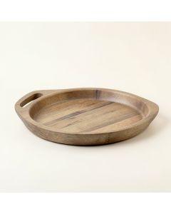 Maple Crest Serving Tray - Gray (synthetic illustration; no displayed measurements)