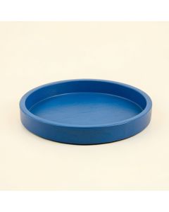 Ridge Crossing Serving Tray - Blue (synthetic illustration; no displayed measurements)