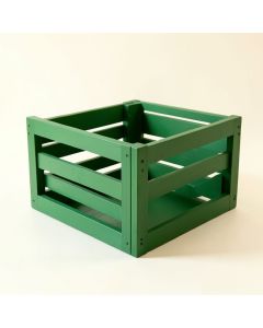 Lake Dell Empty Furniture-Style Pet Crate - Green (synthetic illustration; no displayed measurements)