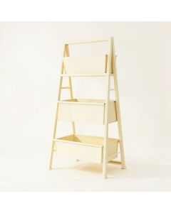Alder Branch Empty Vertical Garden Frame - Cream (synthetic illustration; no displayed measurements)