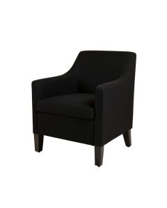 Midgard Fabric Side Chair In Black