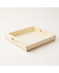 Bay Branch Serving Tray - Cream (synthetic illustration; no displayed measurements)