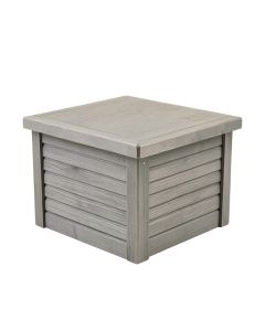 Dune Crest Closed Outdoor Storage Box - Gray