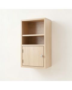 Spruce Brook Wall-Mounted Entry Cabinet - Beige (synthetic illustration; no displayed measurements)