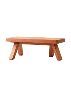 Maple Falls Indoor Bench - Terracotta (synthetic illustration; no displayed measurements)