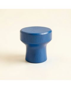 Lake Bend Cabinet Knob Without Packaging - Blue (synthetic illustration; no displayed measurements)