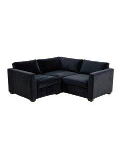 Wetumka 41.5 '' Wide Velvet Modular Corner Sectional