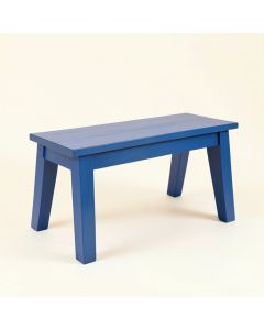 Wren Branch Indoor Bench - Blue (synthetic illustration; no displayed measurements)