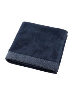 Lake Falls Bath Towel - Navy (synthetic illustration; no displayed measurements)