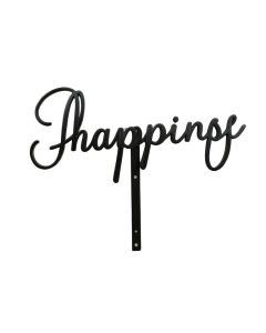 Choose Happiness 3D Cursive Metal Wall Décor