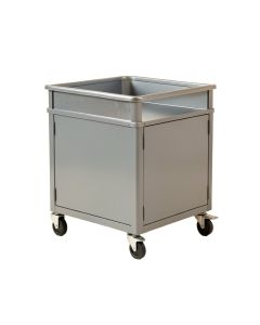 Cedar Brook Empty Rolling Workshop Cart - Gray (synthetic illustration; no displayed measurements)