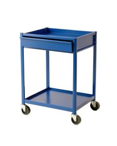 Brook Canyon Empty Rolling Workshop Cart - Blue (synthetic illustration; no displayed measurements)