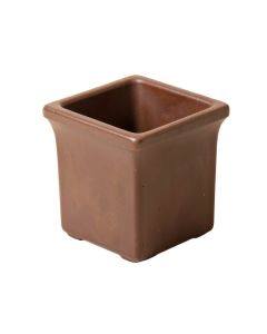 Glenna Barkwood Square On Twig Stand Pot Planter
