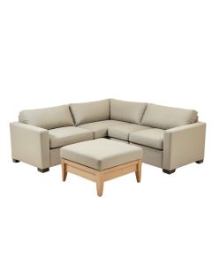 Robesonia 119 '' Wide Reversible Modular Sectional With Ottoman