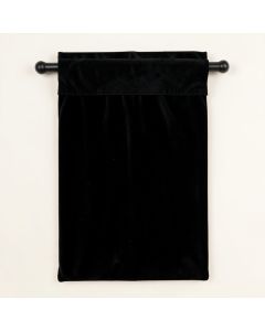 Signature Blackout Double Wide Velvet Rod Pocket Single Curtain Panel (synthetic illustration; no displayed measurements)