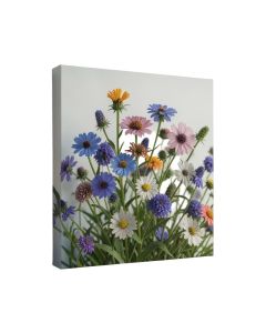 Sea Isle Wildflowers - Advertisements Print On Canvas