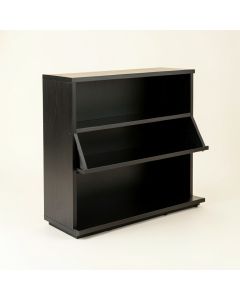 Olive Bluff Desktop Shelving Unit - Black (synthetic illustration; no displayed measurements)