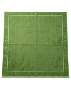 Ridge Arc Rectangular Area Rug - Green (synthetic illustration; no displayed measurements)