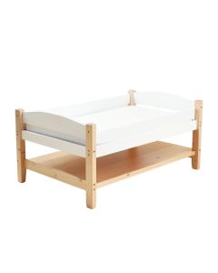 Stuart Platform Bed With Shelves