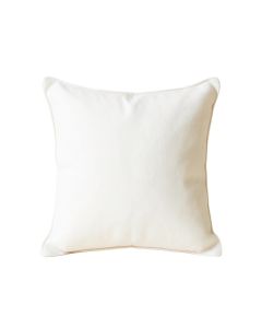 Ash Canyon Filled Accent Pillow - White