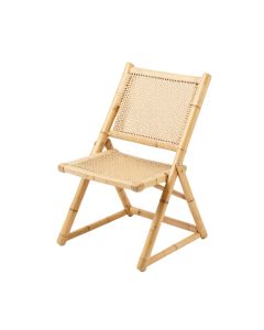 Wren Crossing Folding Outdoor Chair - Beige (synthetic illustration; no displayed measurements)