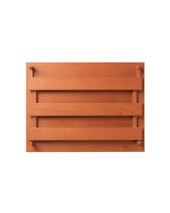 Reed Brook Empty Wall-Mounted Tool Organizer Panel - Terracotta