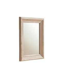 Carvely Beveled Distressed Accent Mirror