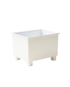 Juniper Brook Empty Raised Planter - White (synthetic illustration; no displayed measurements)
