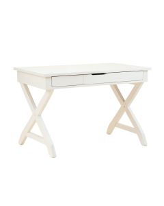 Reed Arc Writing Desk - White (synthetic illustration; no displayed measurements)