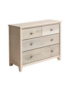 Wood 4 Drawer Standard Dresser
