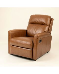Sykora 26.8 '' Wide Faux Leather Manual Club Recliner (synthetic illustration; no displayed measurements)