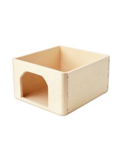 Cove Canyon Empty Furniture-Style Litter Enclosure - Ivory (synthetic illustration; no displayed measurements)