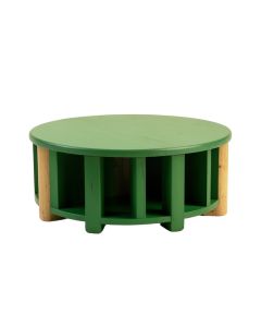Fern Branch Shoe Storage Bench - Green