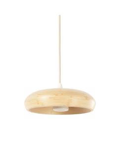 Glen Branch Pendant Light Suspended From One Plain Cable - Beige (synthetic illustration; no displayed measurements)