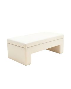 Avera Upholstered Flip Top Storage Bench