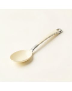 Vale Crest Cooking Spoon - Ivory (synthetic illustration; no displayed measurements)