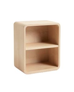 Holly Bluff Empty Mug-Storage Cabinet Insert - Beige