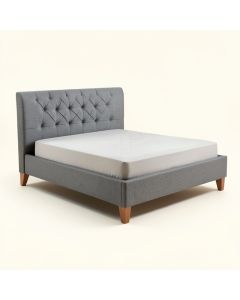 Obyrne Queen Tufted Upholstered Low Profile Standard Bed (synthetic illustration; no displayed measurements)