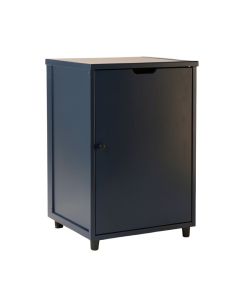 Brook Crossing Freestanding Pull-Out Hamper Cabinet - Navy