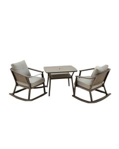 3 Piece Rocking Patio Furniture Set
