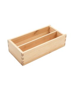 Fern Bend Empty Pantry Drawer Organizer Insert - Beige (synthetic illustration; no displayed measurements)