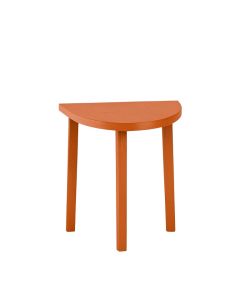Meadow Bridge Compact Balcony Table - Terracotta (synthetic illustration; no displayed measurements)