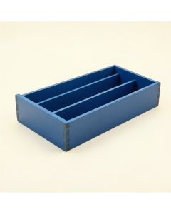 Slate Bend Empty Pantry Drawer Organizer Insert - Blue (synthetic illustration; no displayed measurements)