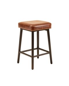 Adalwine Leather 32 '' Bar Stool (synthetic illustration; no displayed measurements)