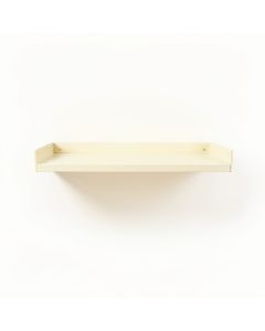 Cedar Crest Wall-Mounted Shelf - Ivory (synthetic illustration; no displayed measurements)