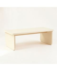 Heath Edge Indoor Bench - Cream (synthetic illustration; no displayed measurements)
