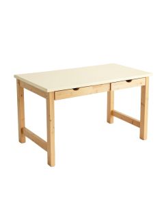 Vale Bend Empty Workshop Workbench - Cream